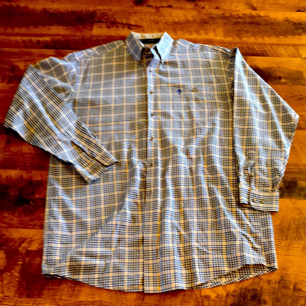 Mens Wrangler George Strait long sleeve shirt.